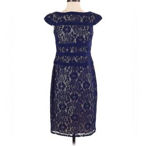 Navy Lace Dress
